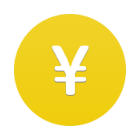 ¥(円)